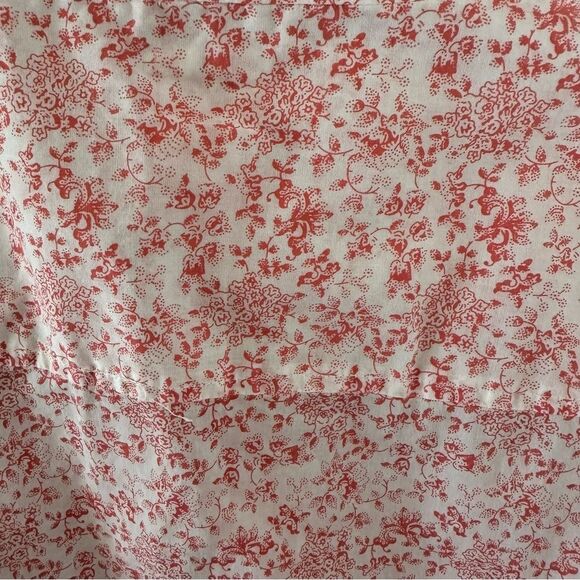 J. Crew The Perfect Shirt Pink Floral Size 8 - Picture 3 of 5